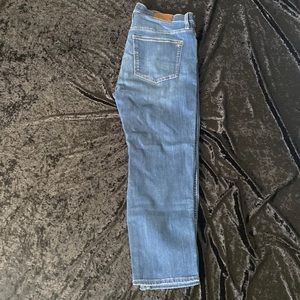 Madewell jeans Stovepipe